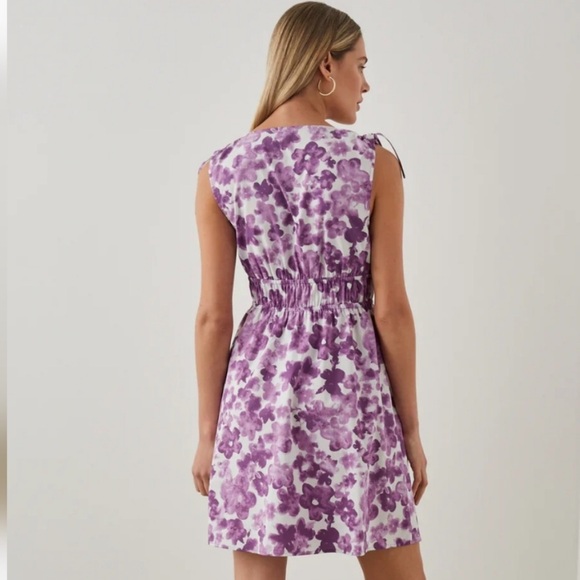 Rails Fay Dress - Iris Watercolor Floral - Picture 6 of 12